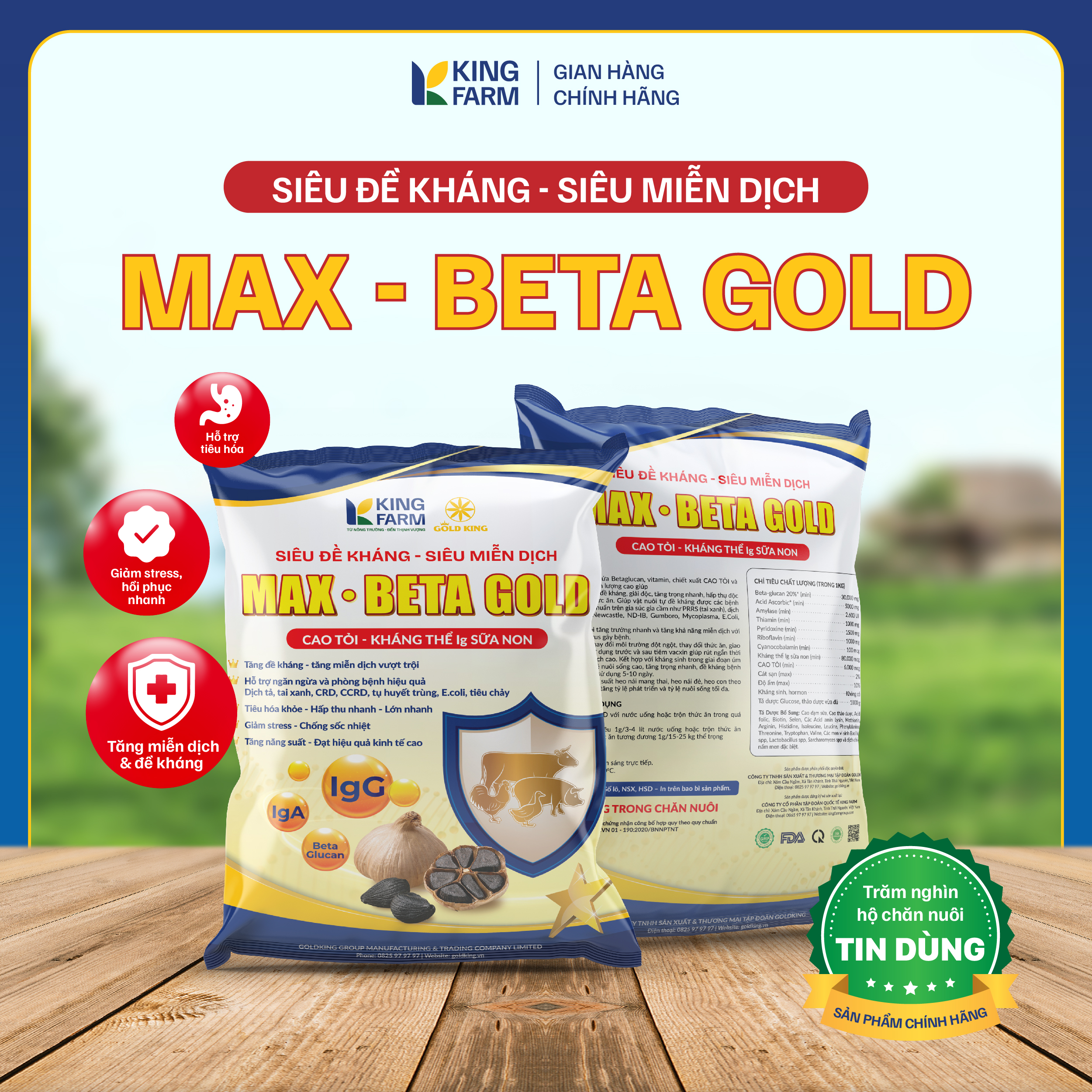BIGKING MAX BETA GOLD