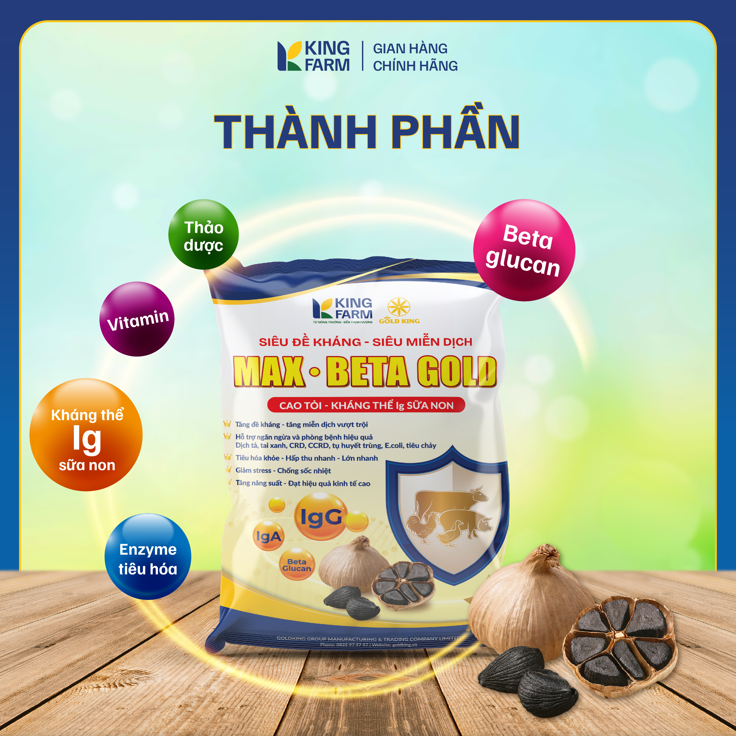 BIGKING MAX BETA GOLD - Ảnh 4